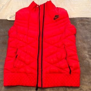 Nike Red Vest with Black Detailing